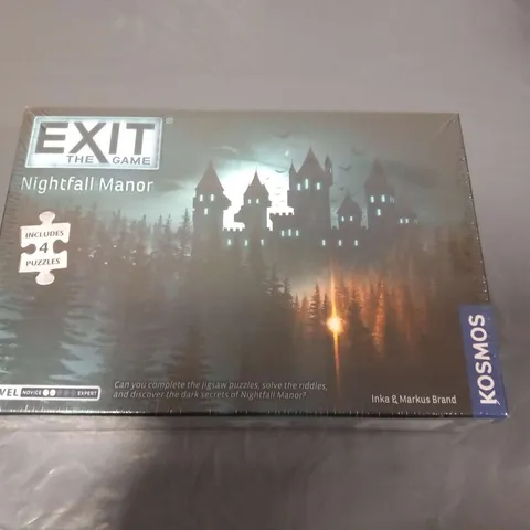 BOXED AND SEALED EXIT THE GAME NIGHTFALL MANOR