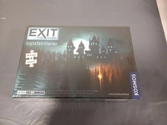 BOXED AND SEALED EXIT THE GAME NIGHTFALL MANOR