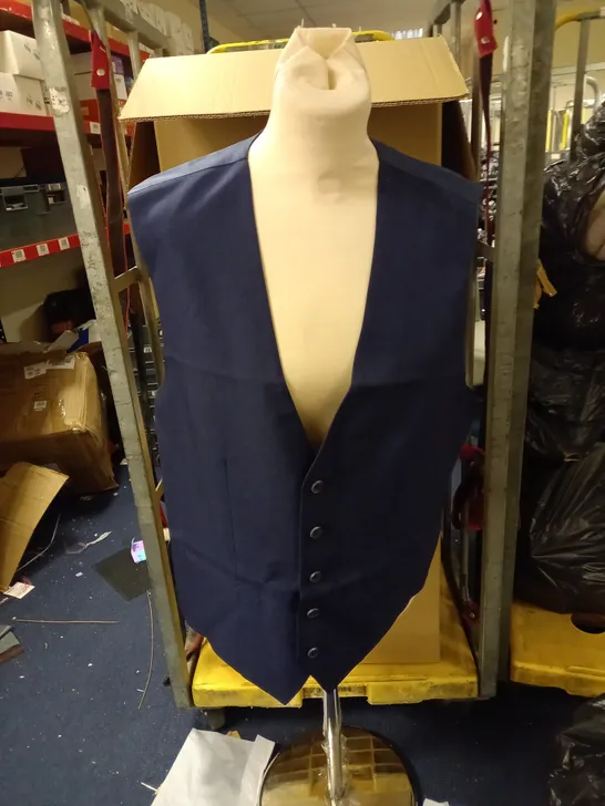 BLUE WAIST COAT SIZE 42R