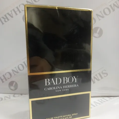 BOXED CAROLINA HERRERA BAD BOY IT'S SO GOOD TO BE BAD EAU DE TOILETTE 100ML TESTER BOTTLE