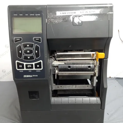 ZEBRA ZT410 203DPI INDUSTRIAL THERMAL BARCODE LABEL PRINTER