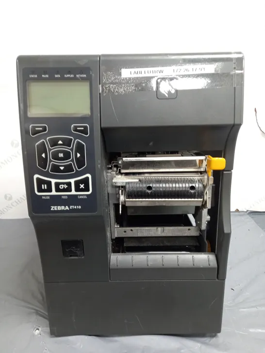 ZEBRA ZT410 203DPI INDUSTRIAL THERMAL BARCODE LABEL PRINTER