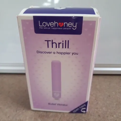 BOXED LOVEHONEY THRILL BULLET VIBRATOR