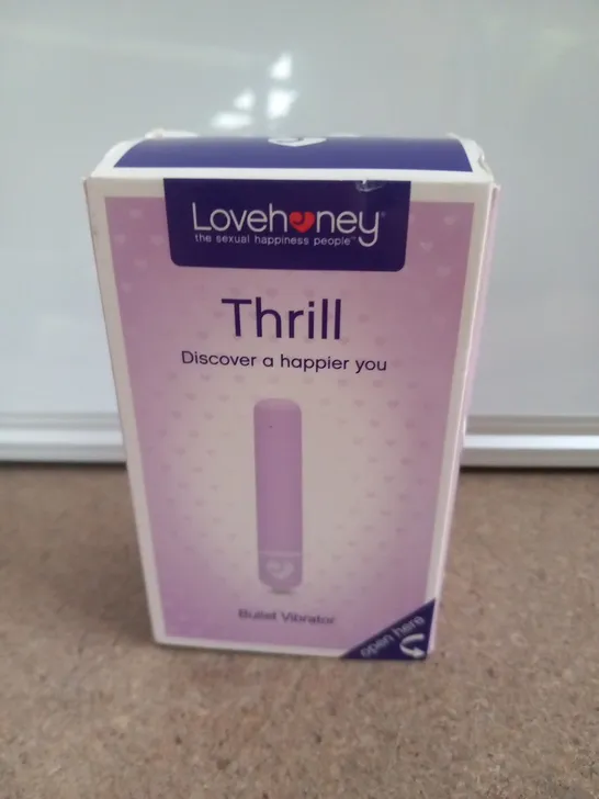 BOXED LOVEHONEY THRILL BULLET VIBRATOR