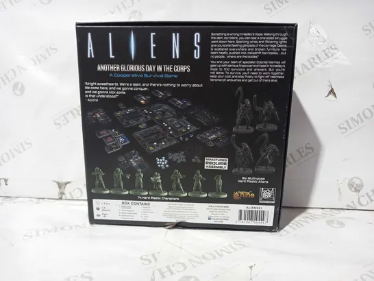 GALEFORCE NINE - ALIENS ANOTHER GLORIOUS DAY IN THE CORPS SURVIVAL BOARD GAME