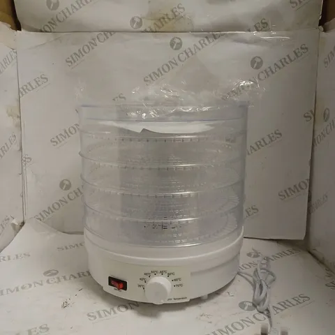 BOXED 5 TIER FOOD DEHYDRATOR.