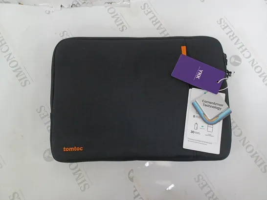 TOMTOC DEFENDER-A13 LAPTOP SLEEVE BLACK A13-C02D