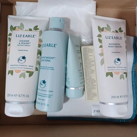 BOXED LIZ EARLE BOTANICAL BODY CARE SET