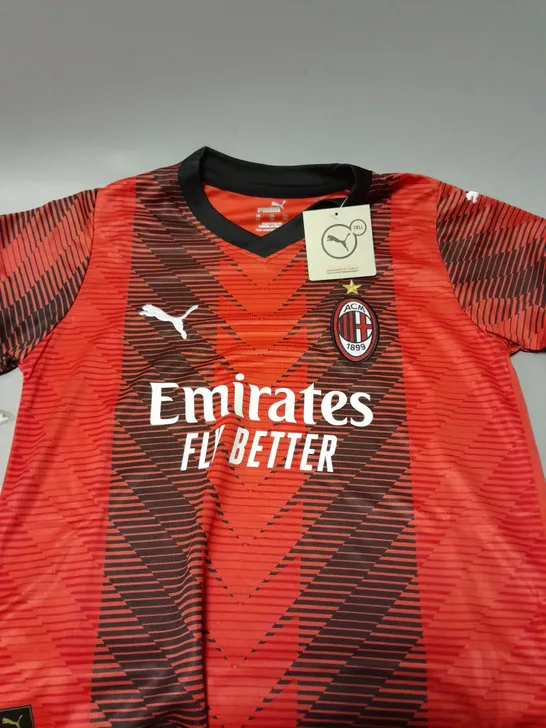 PUMA AC MILAN FOOTBALL CLUB SHIRT - EU KIDS 24