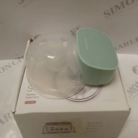 BOXED MOMCOZY WEARABLE BREAST PUMP S9