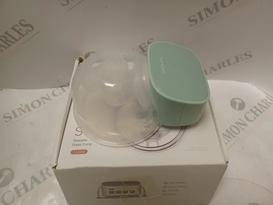 BOXED MOMCOZY WEARABLE BREAST PUMP S9