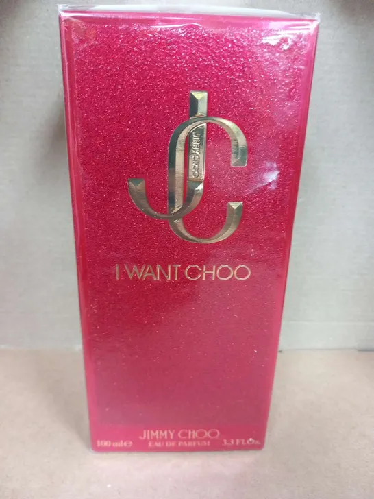 BOXED AND SEALED JIMMY CHOO I WANT CHOO EAU DE PARFUM 100ML