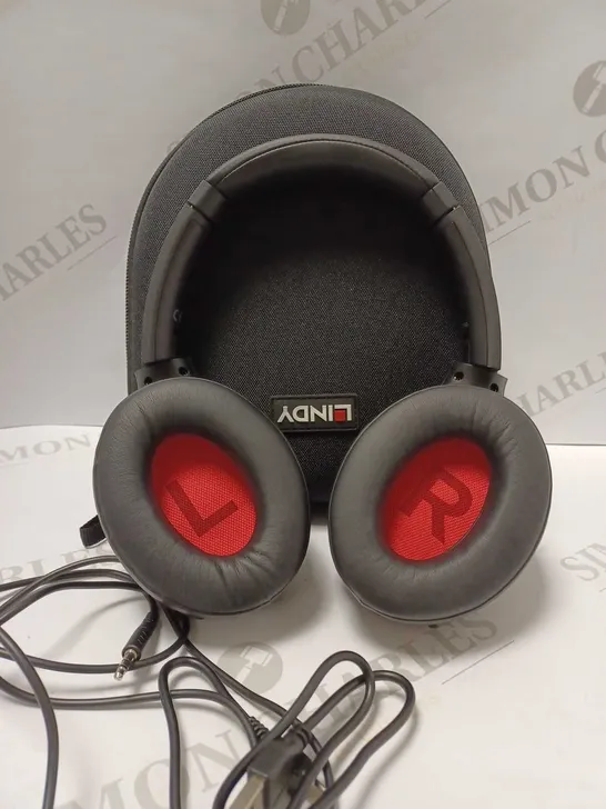 LINDY BNX-80 WIRELESS NOISE CANCELLING HEADPHONES