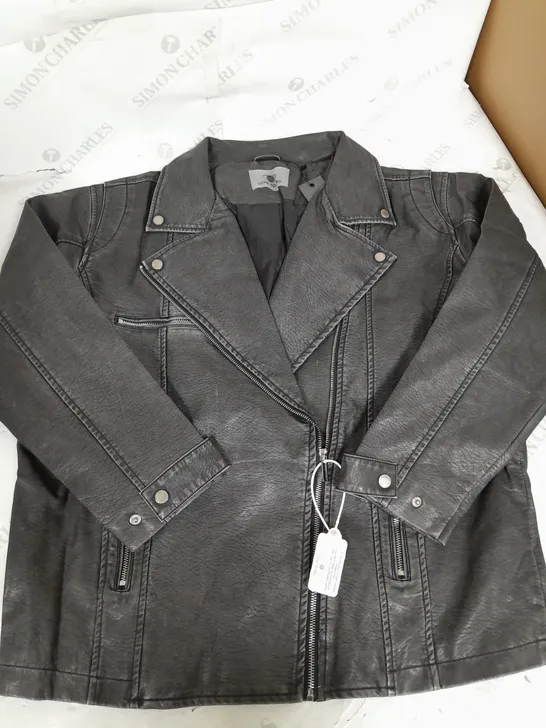 LUXE TO KILL VINTAGE BIKER JACKET -SIZE 10