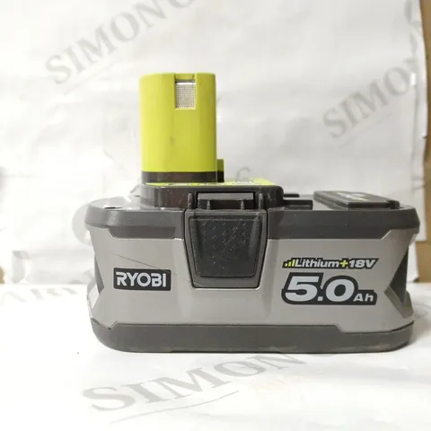 RYOBI RB18L50 ONE+ LITHIUM+ 5.0AH BATTERY