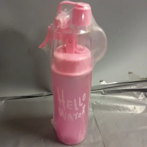 14 SEALED HWLLO WATER BOTTLES IN PINK