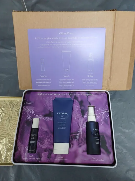 BOXED TROPIC GIFT OF PEACE GIFT SET