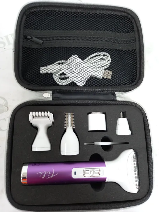 BOXED TILI 5-IN-1 MULTI-FUNCTION HAIR REMOVAL KIT PURPLE