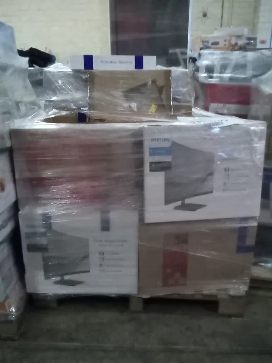 PALLET OF APPROXIMATELY 16 ASSORTED MONITORS TO INCLUDE