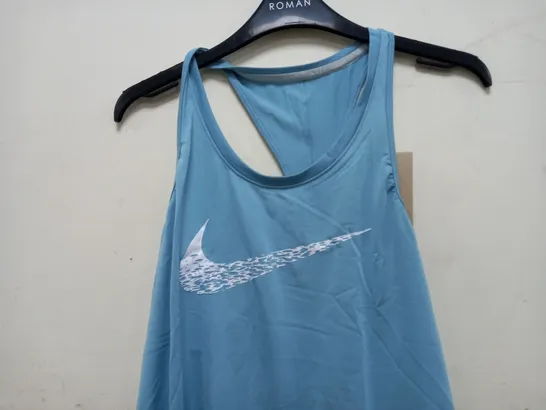 NIKE WOMENS LOGO TANK IN SKY BLUE - MEDIUM