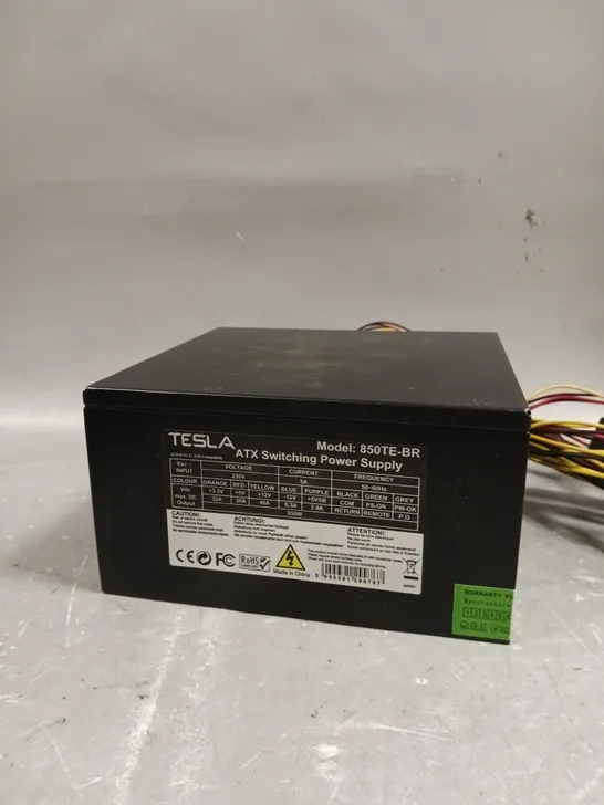 TESLA 850TE-BR ATX SWITCHING POWER SUPPLY - 850W