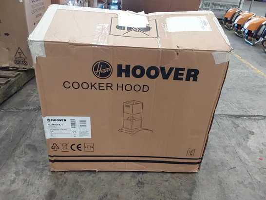 BOXED HOOVER HGM600X/1 COOKER HOOD 