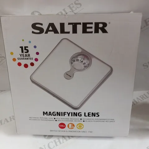 BOXED SALTER MAGNIFYING LENS MECHANICAL SCALE 484 WHKR