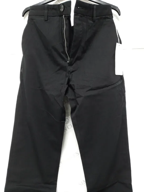 ARKET SLIM FIT PANTS IN BLACK - SIZE 52