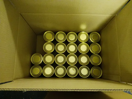 LOT OF APPROX. 22 TINS OF PAINT FACTORY INTERIOR AND EXTERIOR PAINT. VARIOUS COLOURS AND FINISHES 300ML