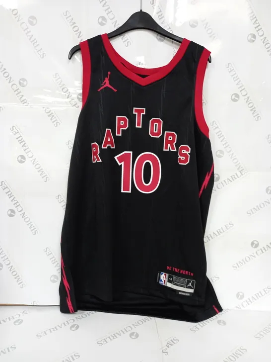 TORONTO RAPTORS WE THE NORTH NBA JERSEY IN BLACK/RED - L