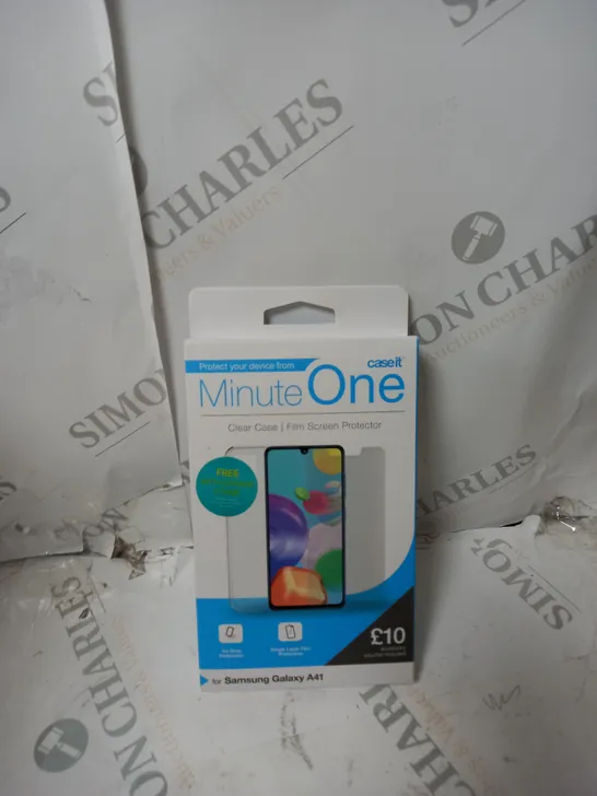 BOX OF SAMSUNG GALAXY A41 CLEAR PHONE CASES 