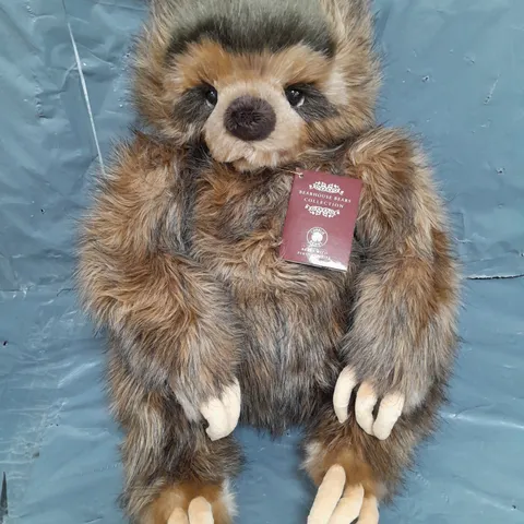 CHARLIE BEARS BEARHOUSE COLLECTION "TARDY" SLOTH TEDDY