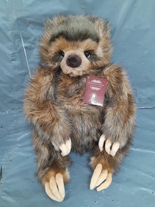 CHARLIE BEARS BEARHOUSE COLLECTION "TARDY" SLOTH TEDDY