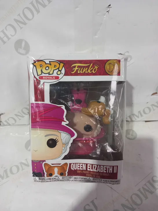 FUNKO POP ROYALS 01 QUEEN ELIZABETH II VINYL FIGURE