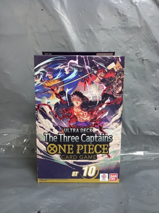 ULTRA DECK THE THREE CAPTAINS - ONE PIECE CARD GAME