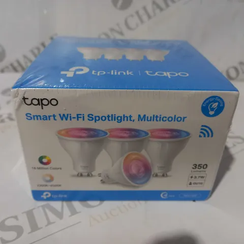 BOXED AND SEALED TAPO SMART WI-FI SPOTLIGHT - MULTICOLOUR