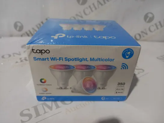 BOXED AND SEALED TAPO SMART WI-FI SPOTLIGHT - MULTICOLOUR