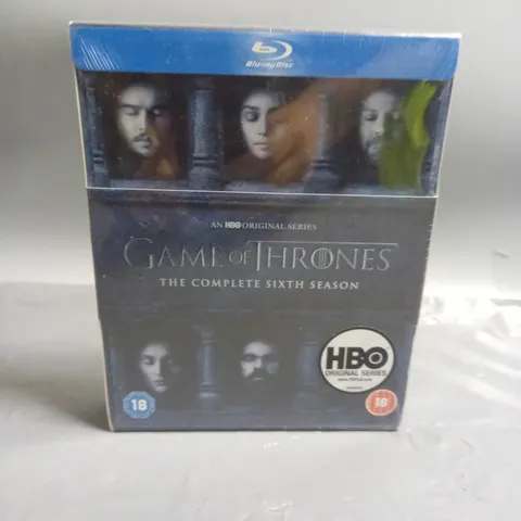 SEALED GAME OF THRONES COMPLETE SIXTH SEASON BLU-RAY DVD 18+