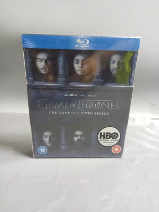 SEALED GAME OF THRONES COMPLETE SIXTH SEASON BLU-RAY DVD 18+