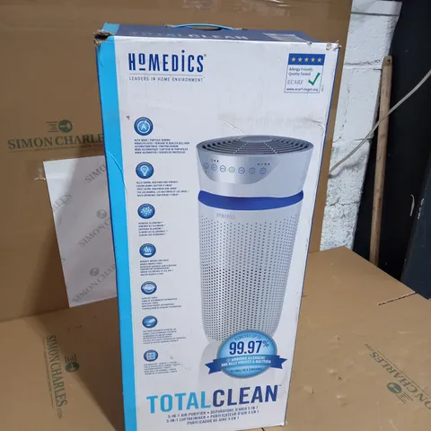 HOMEDICS TOTAL CLEAN WHITE AIR PURIFIER