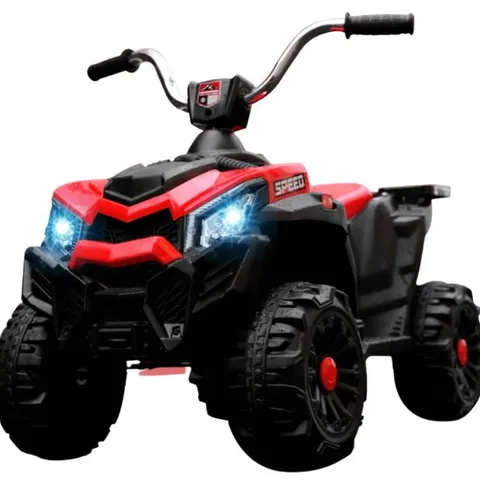 BRAND NEW BOXED MY FIRST 6V TODDLERS QUAD BIKE RIDE ON RED 