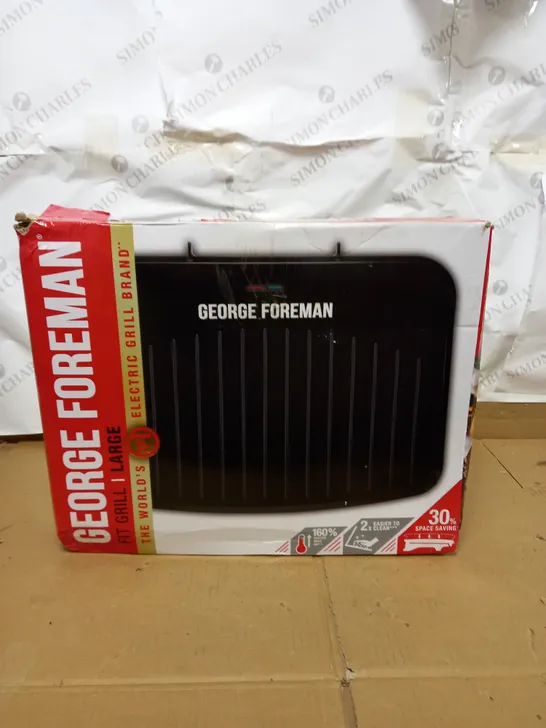 GEORGE FOREMAN LARGE FIT GRILL