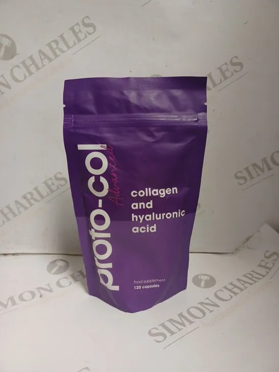 SEALED PROTO-COL ADVANCED COLLAGEN & HYALURONIC ACID FOOD SUPPLEMENT CAPSULES 