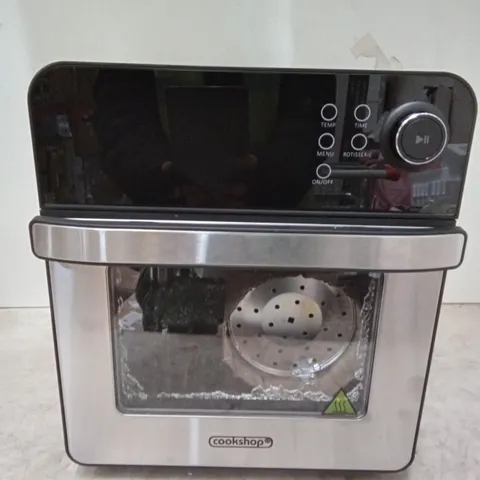 (SMASHED GLASS FRONT) BOXED COOKSHOP AIR FRYER OVEN 14.5L WITH ACCESSORIES