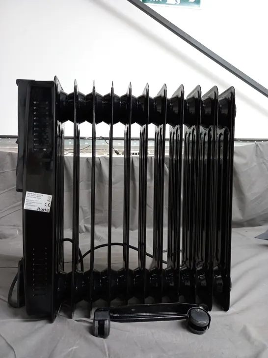 NEO OIL FILLED RADIATOR BLACK 