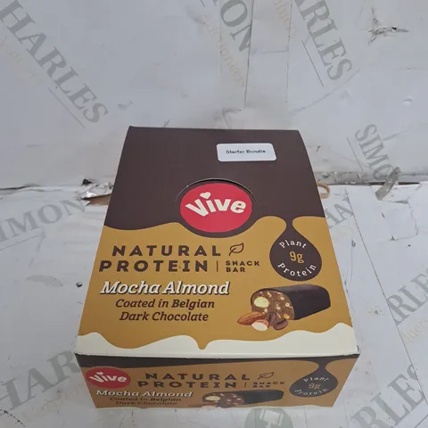VIVE NATURAL PROTEIN SNACK BAR 12X49G