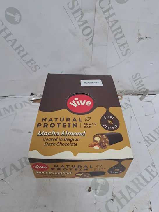 VIVE NATURAL PROTEIN SNACK BAR 12X49G