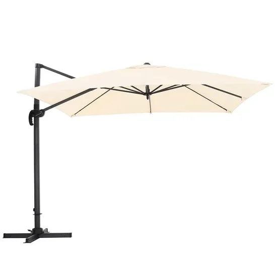 BOXED AARON-MATTHEW 3M SQUARE CANTILEVER PARASOL