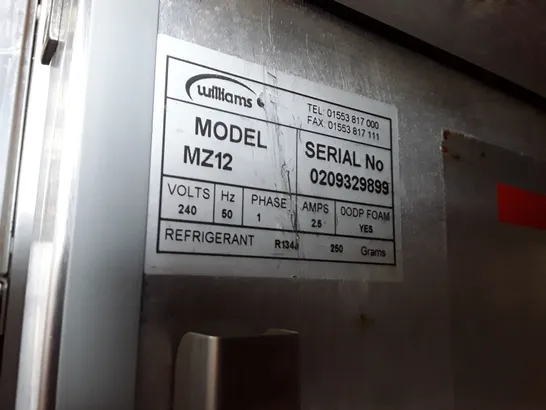 WILLIAMS MZ12 REFRIGERATOR