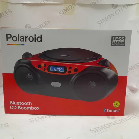 POLAROID BLUETOOTH CD BOOMBOX